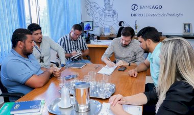 PREFEITURA BUSCA APOIO DA SANEAGO PARA CONSTRUÇÃO DE MORADIAS PELO MINHA CASA MINHA VIDA