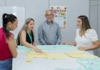 ALUNAS DA CASA DA COSTURA CONFECCIONAM ROUPAS DE BEBÊ DOADAS PARA ASSISTÊNCIA SOCIAL