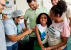 PREFEITURA DE TRINDADE INICIA VACINAÇÃO CONTRA DENGUE PARA CRIANÇAS DE 10 E 11 ANOS